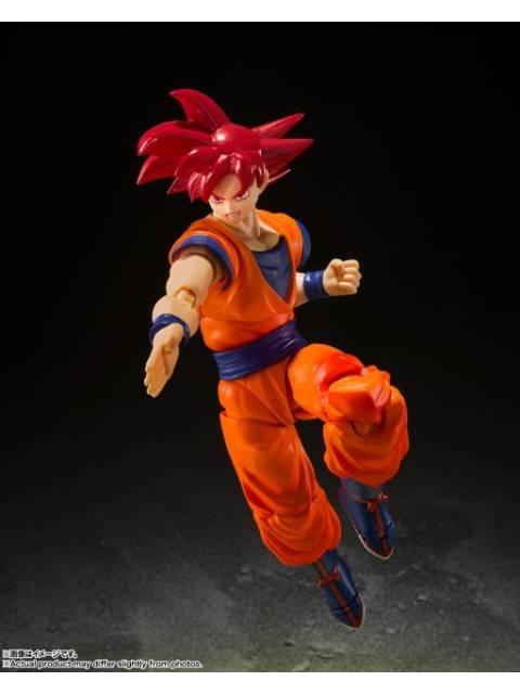 S.H.Figuarts スーパーサイヤ人ゴッド孫悟空-正しき心がもたらすサイヤ人の神- 「ドラゴンボール超」