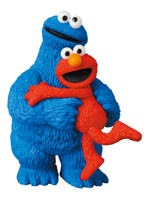 メディコムトイ UDF ELMO ＆ COOKIE MONSTER 「SESAME STREET シリーズ