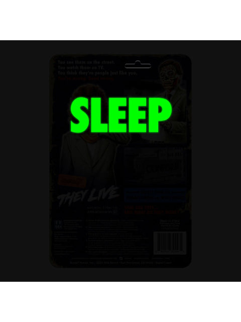 Super 7 Humanoid Alien Female Glow in the Dark