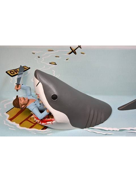 NECA Sam Quinto & Bruce 2PK "JAWS" TOONITEERS Stylized 6-inch Action Figure