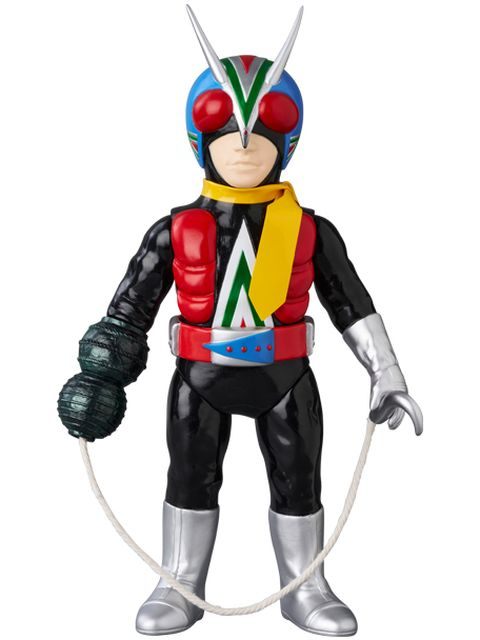 【限定品】 メディコムトイ ライダーマン(ロープアームひも付きVer.) 【新古品 特別価格】 東映レトロソフビコレクション