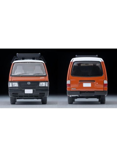 トミカリミテッドヴィンテージ ネオ LV-N310d マツダ ボンゴブローニイ バン カスタム仕様 (茶) ルーフキャリア、フィギュア付