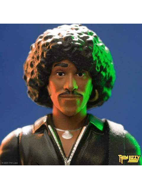 Super 7 Reaction / THIN LIZZY: Phil Lynott (Black Leather ver.)