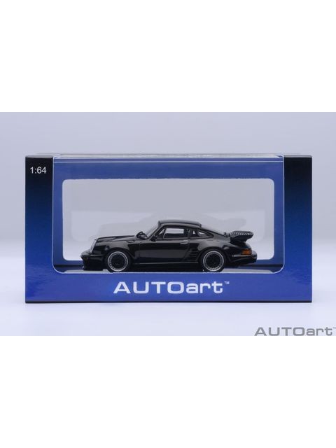 オートアート 1/64 ポルシェ 911 (930) ターボ 「湾岸ミッドナイト」 ブラックバード (第1巻仕様)