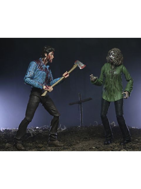 ネカ ブラッディ・アッシュ＆シェリル・ウィリアムズ 「死霊のはらわた」 アルティメット 7インチ アクションフィギュア 2PK