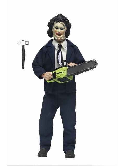 ネカ 悪魔のいけにえ 50thアニバーサリー/ レザーフェイス 8インチ アクションドール プリティウーマン マスク ver