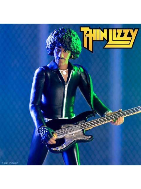 Super 7 Reaction / THIN LIZZY: Phil Lynott (Black Leather ver.)