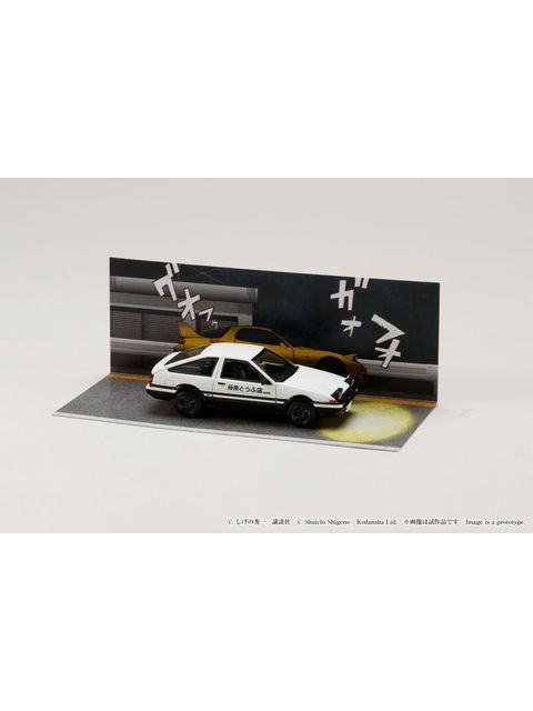 ホビージャパン 1/64 Toyota SPRINTER TRUENO (AE86) / 頭文字D 藤原拓海 VS 高橋啓介