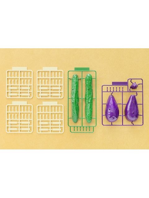 グッドスマイルカンパニー 精霊馬プラモ キュウリとナス 1/1 【プラモデル】 スタジオシュウトウ