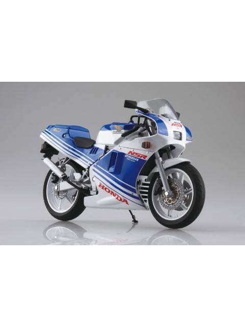 1/12 完成品バイク Honda NSR250R '88 テラブルー/ロスホワイト