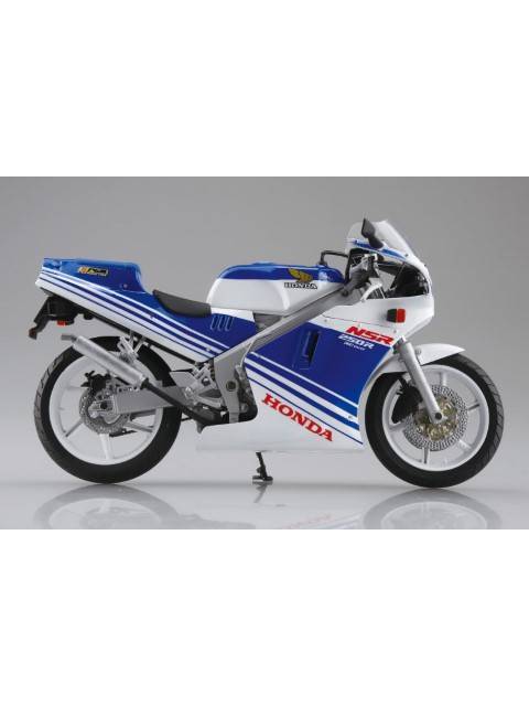 1/12 完成品バイク Honda NSR250R '88 テラブルー/ロスホワイト