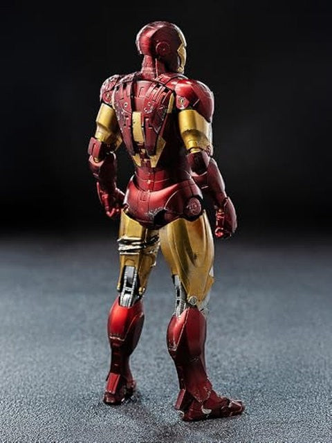 threezero DLX アイアンマン・マーク6(バトルダメージ) 1/12 可動フィギュア 「インフィニティ・サーガ」