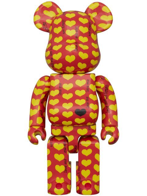 BE@RBRICK Yellow Heart Reverse Ver. 100％ & 400％