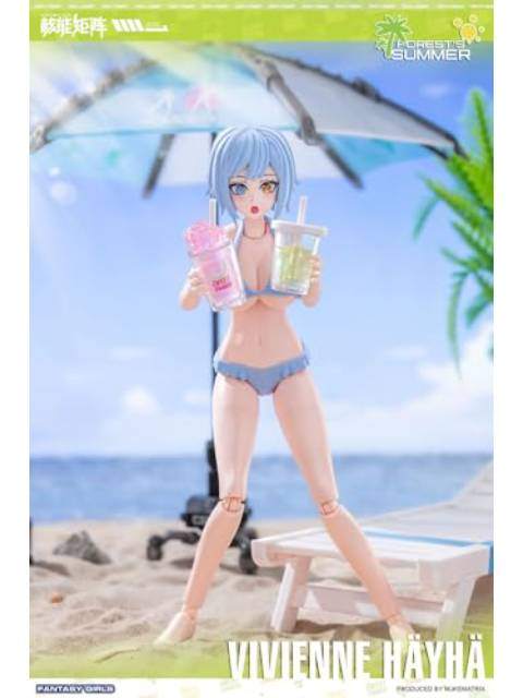 NUKE MATRIX ヴィヴィアン・ヘイヘ 1／10.5スケール 【プラモデル】 「フォーレストサマー FANTASY GIRLS」