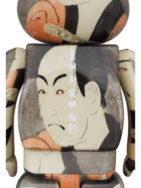 BE＠RBRICK Boston Museum東洲斎写楽 「市川男女蔵の奴一平」 100％ & 400％