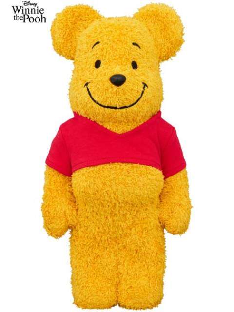 BE@RBRICK Winnie the Pooh COSTUME Ver.(PILE FABRIC) 400%