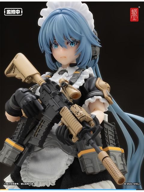 蝸之殼スタジオ RA-02 タクティカルメイド 常磐和音(ときわかずね) 1/12スケール可動フィギュア