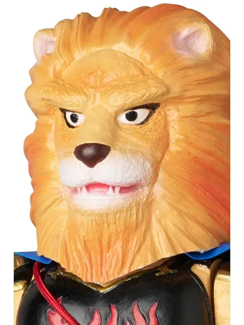 【限定品】 メディコムトイ 風雲ライオン丸（兜無し） ピープロレトロソフビヒーローズ 【新古品 特別価格】