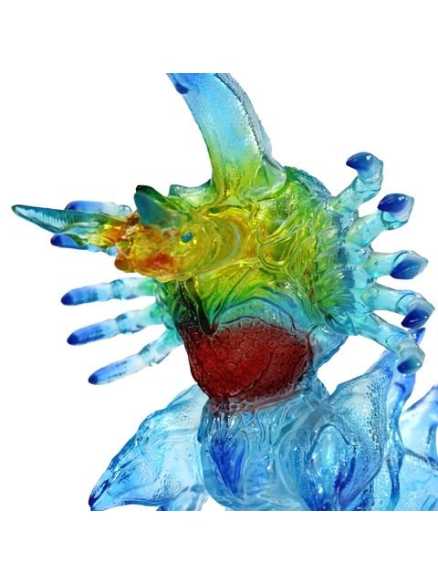 CCP 巨大レギオン マイクロ波シェル発射形態 クリアブルー Ver. ミドルサイズシリーズ ガメラ【第7弾】