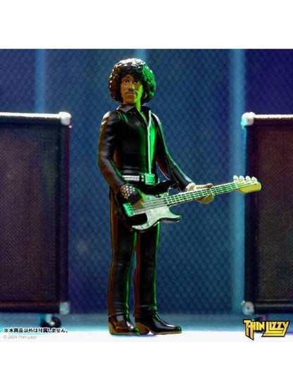 Super 7 Reaction / THIN LIZZY: Phil Lynott (Black Leather ver.)