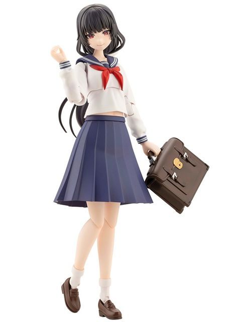 コトブキヤ 薬師寺久遠[桃桜高校・制服] 1/10 【プラモデル】 「創彩少女庭園」