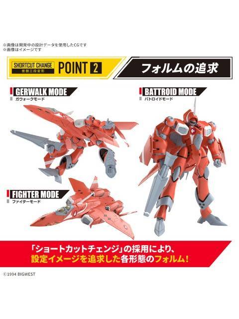 バンダイ HG 1/100 VF-22S シュトゥルムフォーゲルII(ミリア・ファリーナ・ジーナス機) 【プラモデル】