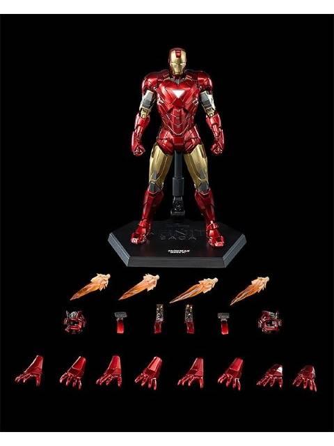 threezero DLX アイアンマン・マーク6 1/12 可動フィギュア