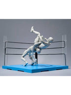 バンダイ 魂STAGE ACT リングコーナー(ニュートラルコーナー)＆パイプ椅子セット for S.H.Figuarts