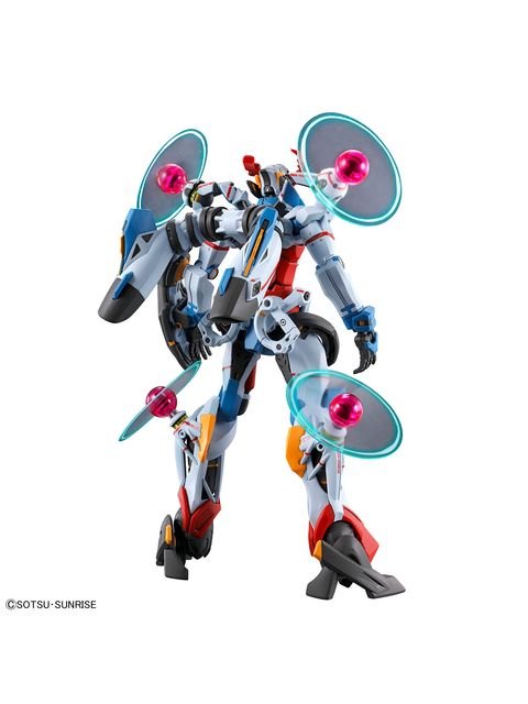 ガンプラ HG 1/144 GQuuuuuuX(エンディミオン・ユニット覚醒時)