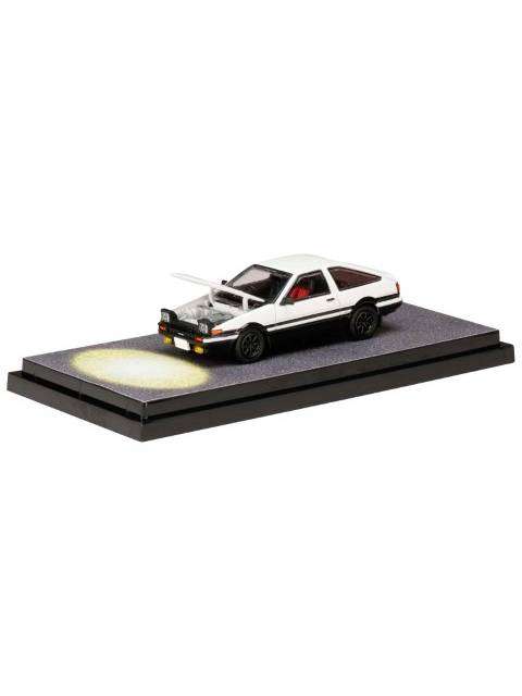 ホビージャパン 1/64 Toyota SPRINTER TRUENO GT APEX (AE86) / 頭文字D エンジン搭載モデル with 秋山渉