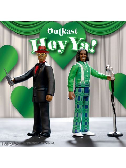 スーパー7 リ・アクション OUTKAST アウトキャスト: ビッグ・ボーイ＆アンドレ3000 2PK HEY YA！ Ver