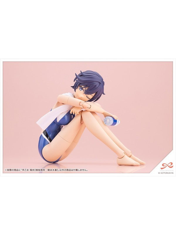 コトブキヤ 早乙女瑠衣[桃桜高校・競泳水着] 1/10 【プラモデル】 「創彩少女庭園」