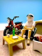 トミーテック ジオコレ64 #カースナップ30a ソロキャンプ (ホンダ CT125・ハンターカブ付属)