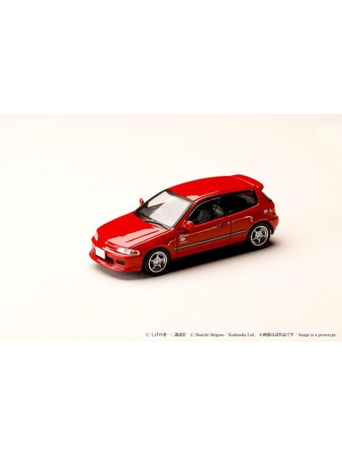 ホビージャパン 1/64 Honda CIVIC (EG6) 妙義 Night Kids / 頭文字D 庄司 慎吾 VS 藤原 拓海