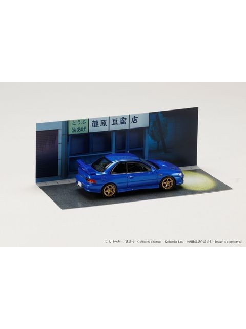 ホビージャパン 1/64 SUBARU IMPREZA 「頭文字D」