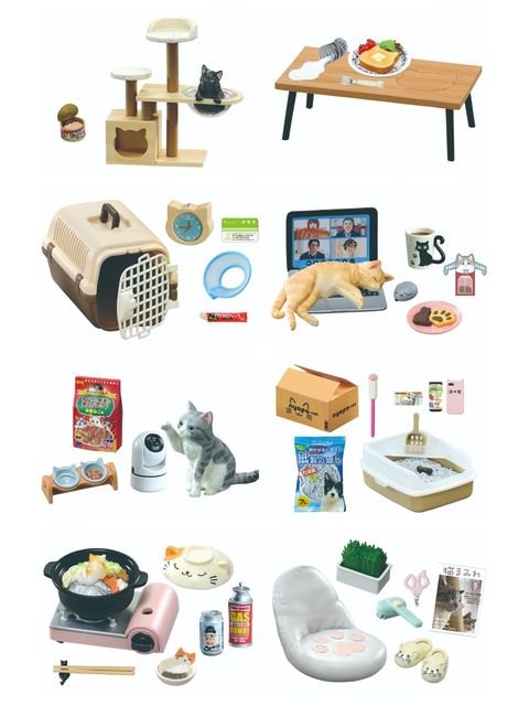 リーメント ぷちサンプルシリーズ 猫田さんの日常 【8個入りBOX】