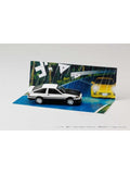 ホビージャパン 1/64 Toyota COROLLA LEVIN (AE86)/頭文字D 秋山 渉 VS 高橋 啓介