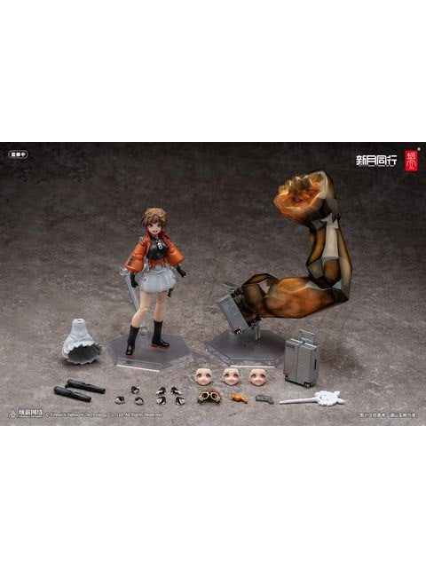 蝸之殼スタジオ 新月のエージェント 千秋 1/12スケール可動フィギュア 「新月同行(しんげつどうこう)」