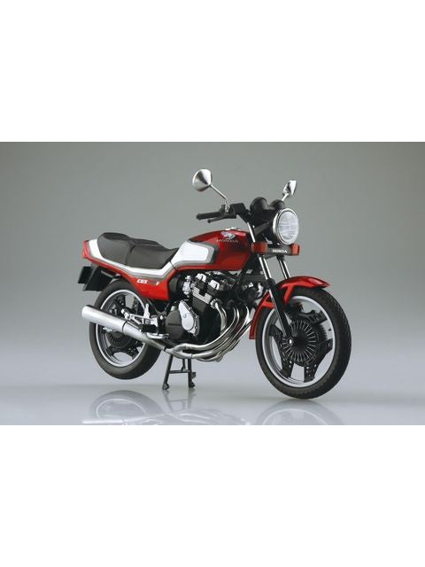 1/12 完成品バイク Honda CBX400F キャンディアラモアナレッド/パールシェルホワイト