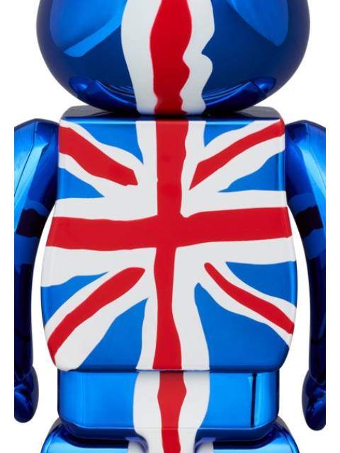BE@RBRICK Sex Pistols "God Save The Queen" Chrome Ver. 100％ & 400％