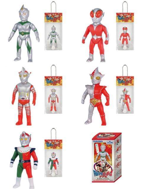 Kenelephant Tsuburaya Productions Heroes Soft Vinyl Ball Chain Mascot Box Edition [12 pieces, sold in a box]