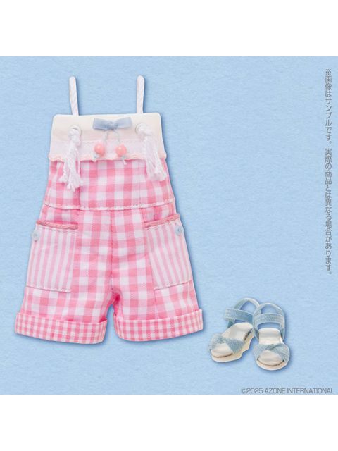 アゾン 1/6スケール用 BonBons チェリー＆ギンガムショートオールインワンセット ピンク