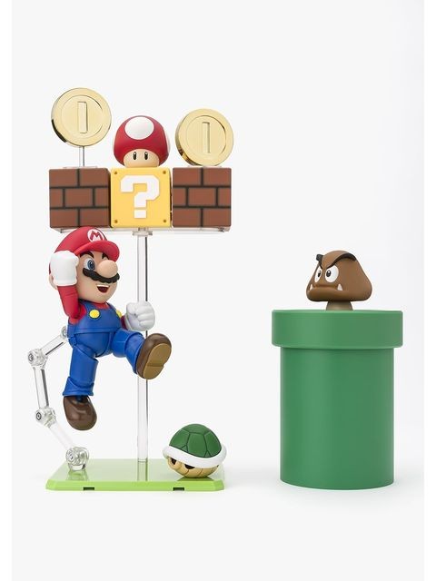 S.H.Figuarts スーパーマリオ プレイセット (SUPER MARIO) – FATMAMA