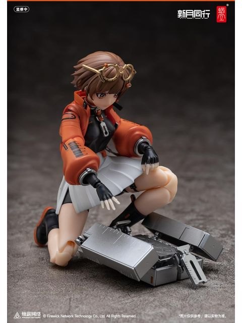 蝸之殼スタジオ 新月のエージェント 千秋 1/12スケール可動フィギュア 「新月同行(しんげつどうこう)」