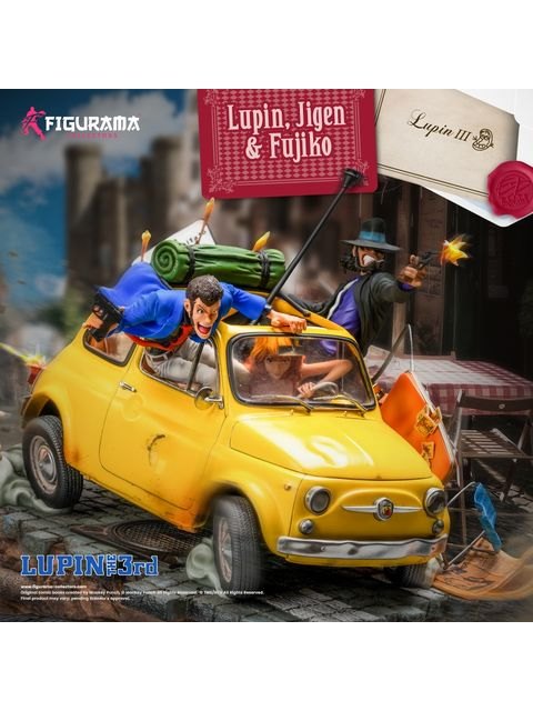 【大型商品】 フィギュラマコレクターズ ルパン＆次元＆不二子 1/8 エリート ジオラマ スタチュー