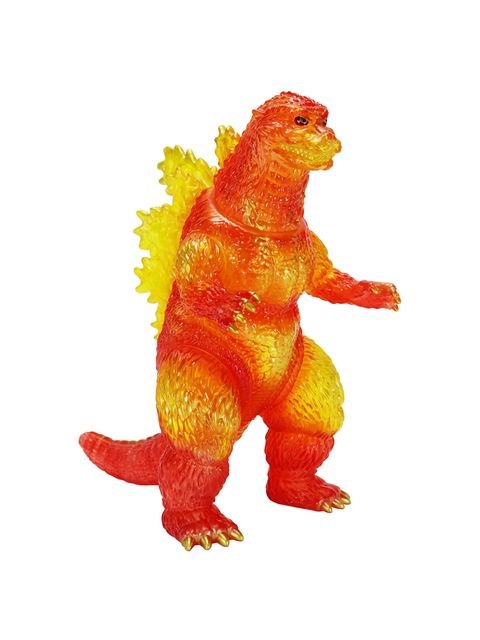 CCP BIGレトロソフビシリーズ ゴジラ(1995)バーニングクリアVer.