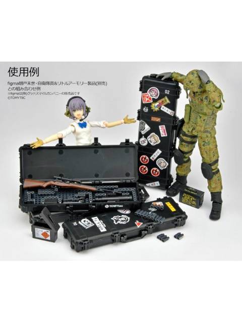 リトルアーモリー 【LD047】 ミリタリーハードケースC 1/12 【プラモデル】