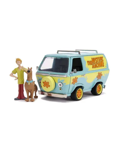 JADA TOYS 1/24 ミステリー マシーン スクービー&シャギー フィギュア付 「スクービー・ドゥ」 【JADA31720】