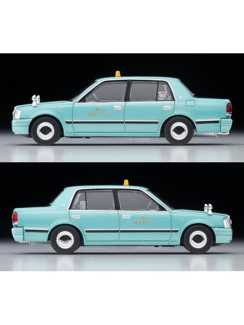 トミカリミテッドヴィンテージ ネオ ジオコレ64 #カースナップ04c タクシー乗り場(トヨタ クラウンセダン付属)