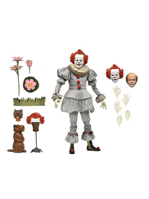 ネカ ボブ・グレイ as ペニーワイズ 「IT ウェルカム・トゥ・デリー」 アルティメット 7インチスケール アクションフィギュア